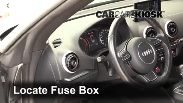 2015 Audi A3 Quattro Premium 2.0L 4 Cyl. Turbo Convertible Fuse (Interior) Replace